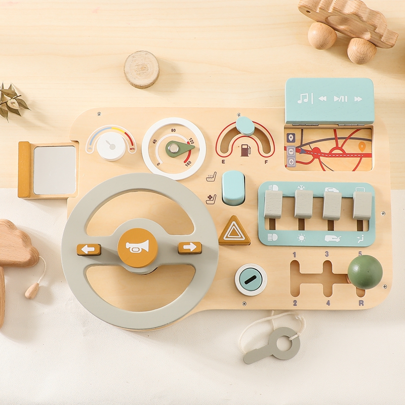 Party Games At Home - Mainan Montessori Anak Mobil Papan Aktivitas