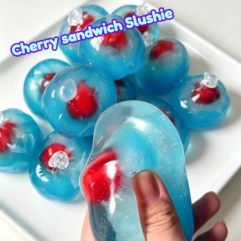Party Games Spy - Bola Anti Stres Bentuk Sandwich Ceri