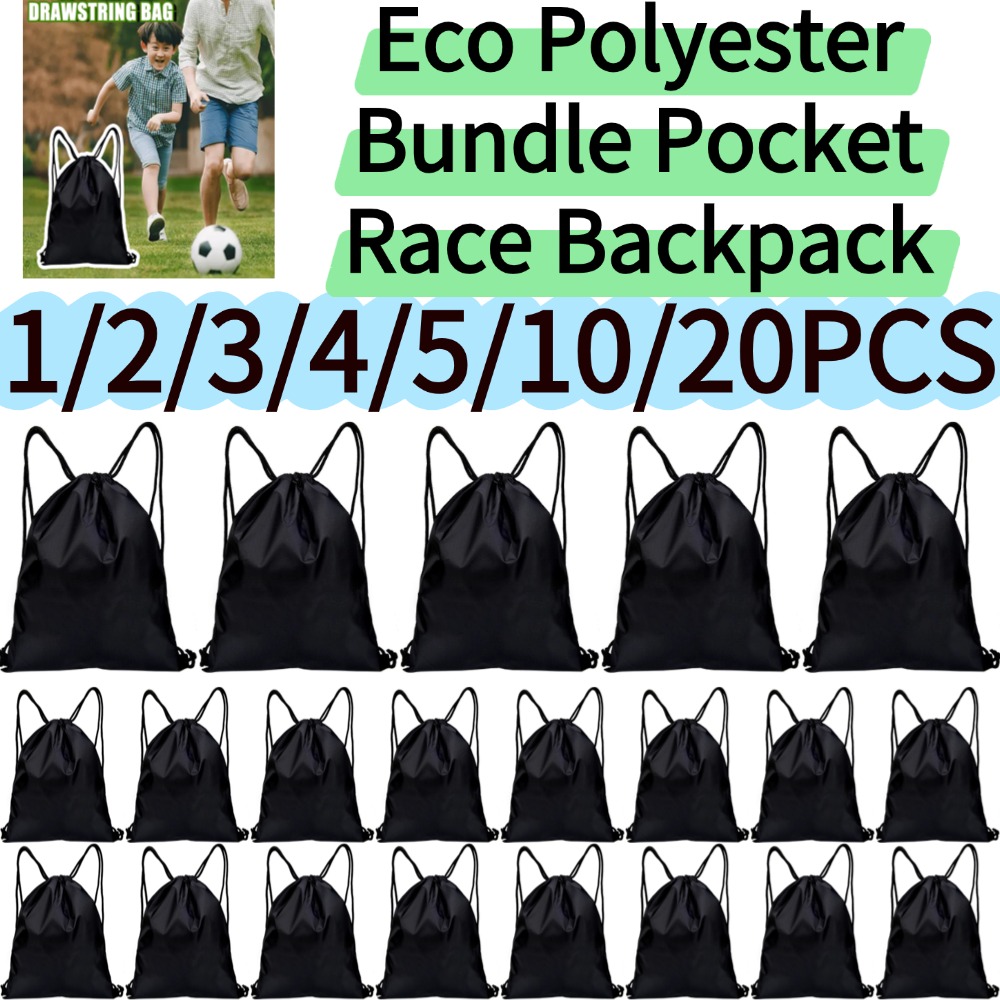 Sack Race Bag - 1-20PCS Tas Ransel Saku Bundel untuk