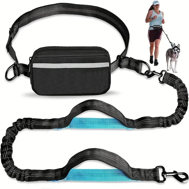 Sack Race Bag - Tali Anjing Gratis dengan Kantong Resleting,