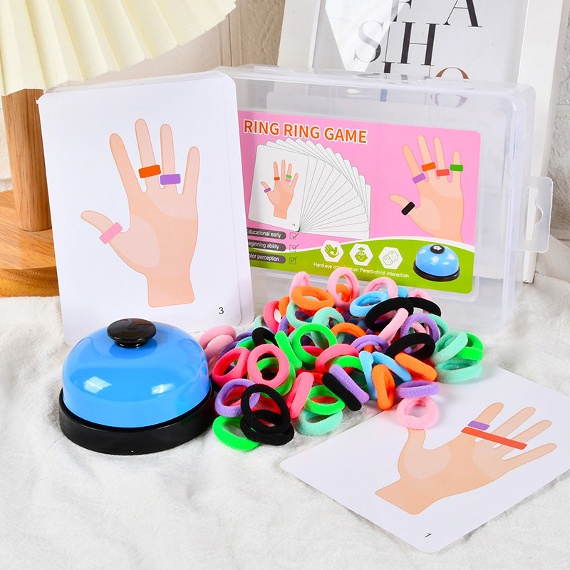 Party Games At Home - Mainan pendidikan anak, cincin jari papan