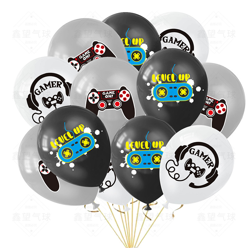 Party Games Easter For Kids - 10/30 buah hitam putih bermain balon