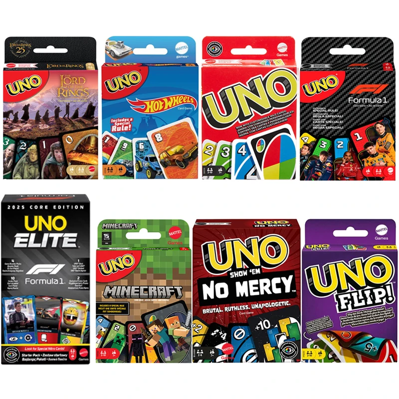 Party Games Minecraft - Permainan Kartu UNO Flip, Super Mario,