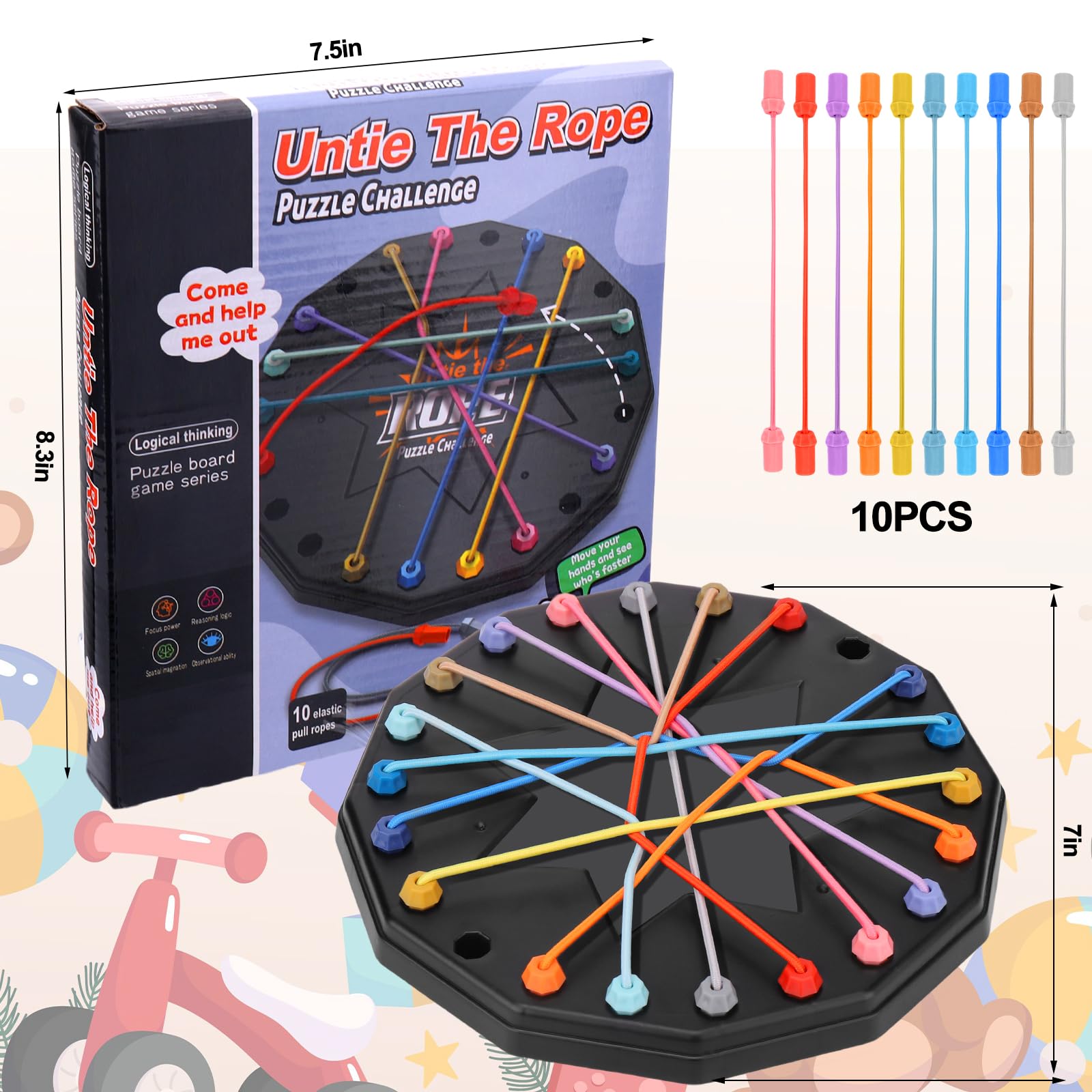 Permainan Papan Lepas Tali unt - Party Games At Home ulasan dan harga