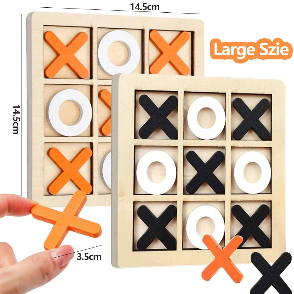 Kayu XO Tic Tac Toe Game Mini  - Party Games At Home ulasan dan harga