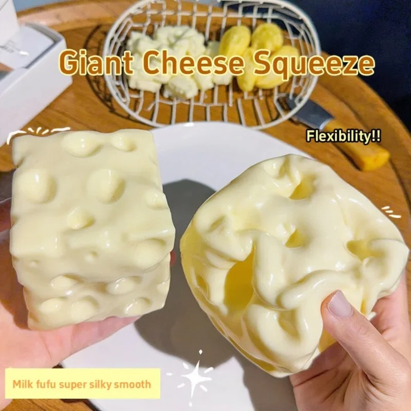 Taba Squishy Cheese Cube Bola  - Party Games Spy ulasan dan harga