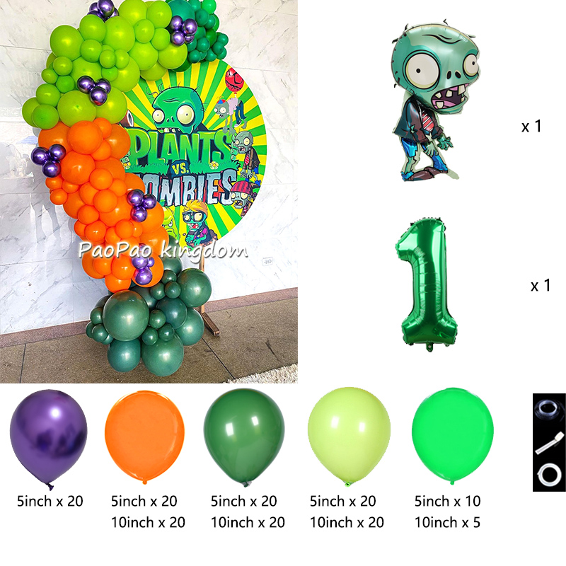 Kit Dekorasi Balon DIY PVZ The - Party Games Bunny ulasan dan harga