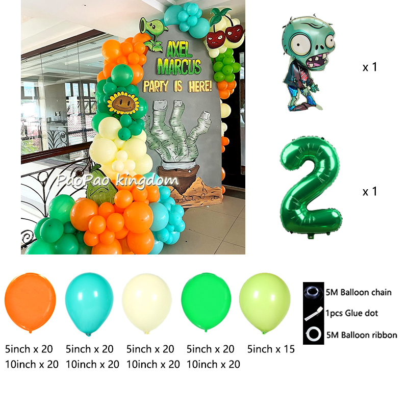 Kit Dekorasi Balon DIY PVZ The - Party Games Bunny ulasan dan harga