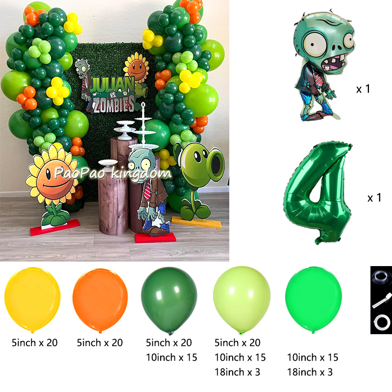 Balon Plants Vs. Zombies, Perl - Party Games Easter For Kids ulasan dan harga
