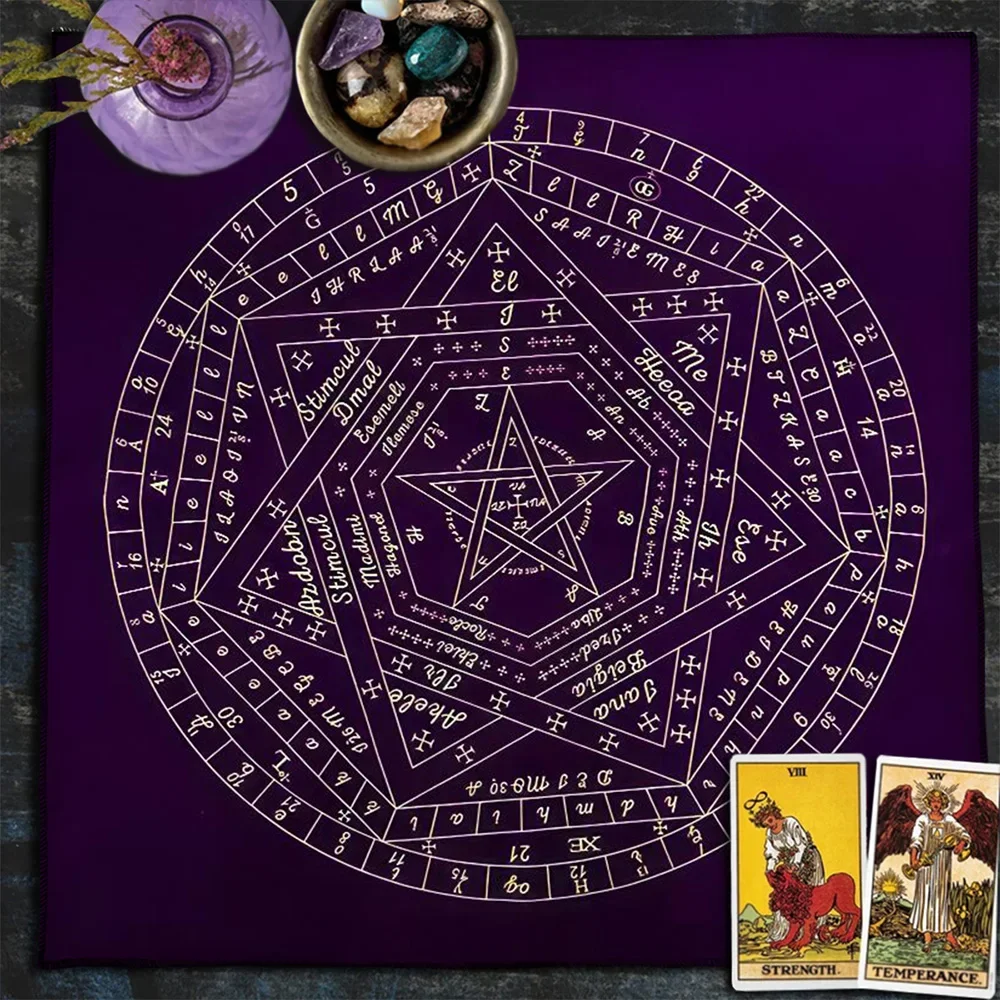 Taplak Meja Kartu Tarot Sigill - Zodiac Party Games ulasan dan harga
