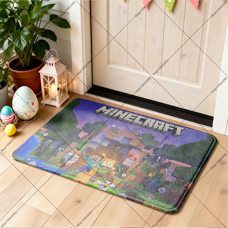 Keset Lantai Flanel Minecrafte - Party Games Minecraft ulasan dan harga