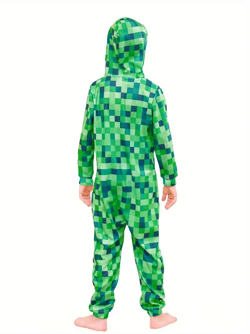 Kostum Creeper Karnaval Permai - Party Games Minecraft ulasan dan harga