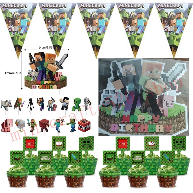 Kartu Kertas MC Pixel Perlengk - Party Games Minecraft ulasan dan harga