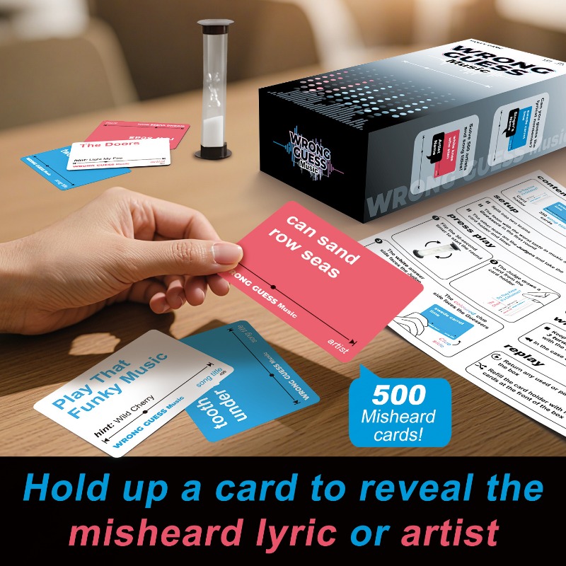 500 Kartu Puzzle Lirik Musik L - Party Games Quotes ulasan dan harga